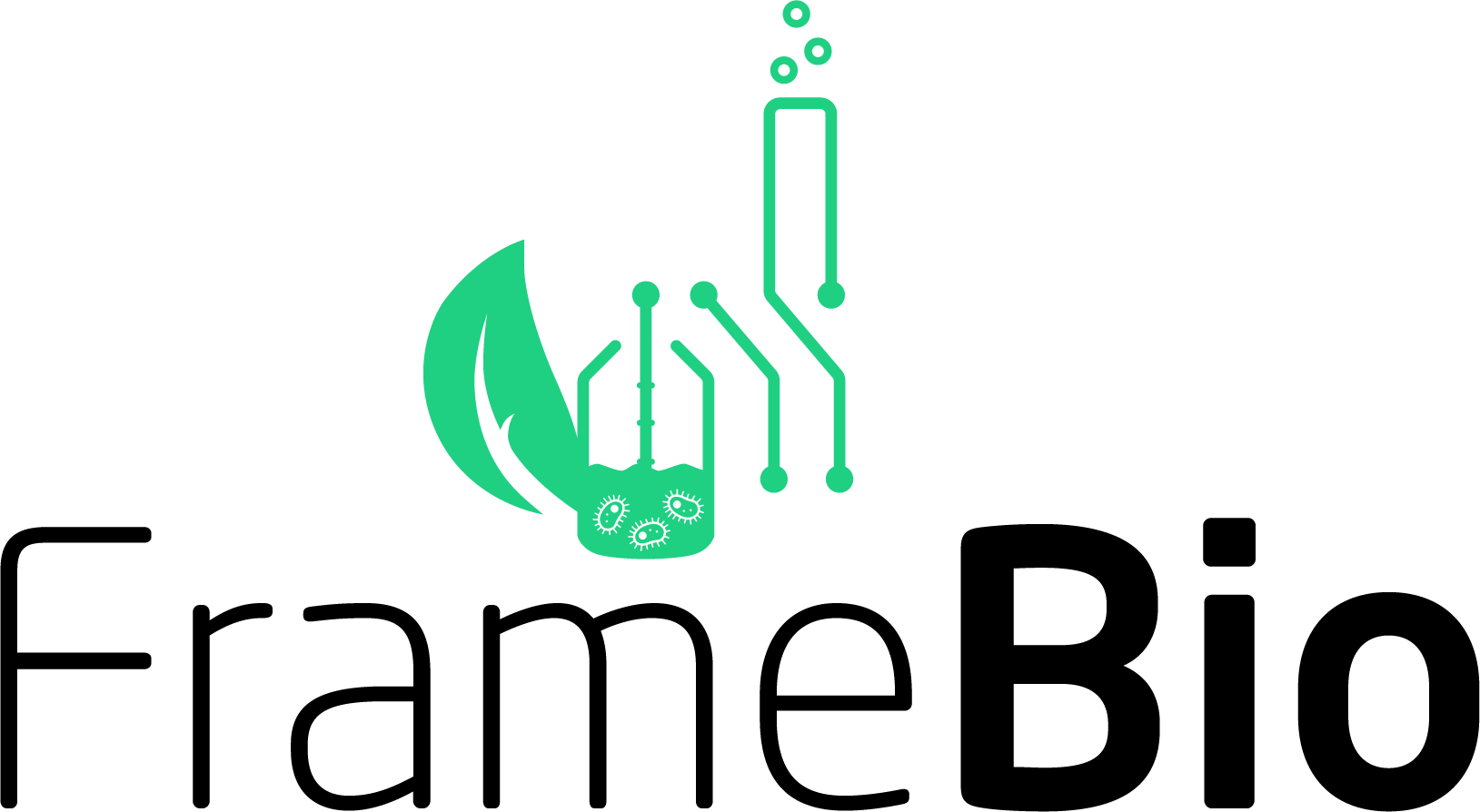 FrameBio DTU project logo in colour